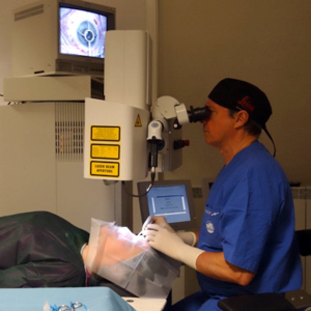 Glaucoma intervento laser
